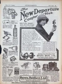 CTC Gazette, Vol 1912, No 7 cover
