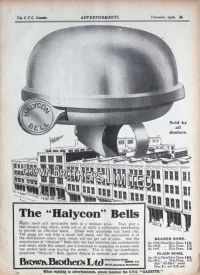 CTC Gazette, Vol 1912, No 12 cover