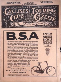 CTC Gazette, Vol 1914, No 1 cover