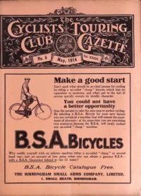 CTC Gazette, Vol 1914, No 5