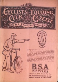 CTC Gazette, Vol 1919, No 2 cover