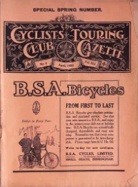 CTC Gazette, Vol 1922, No 4