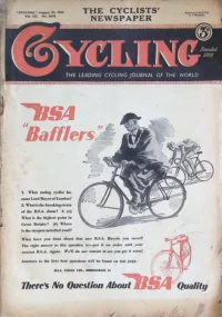 Cycling Magazine, Vol 52, No 2638 cover
