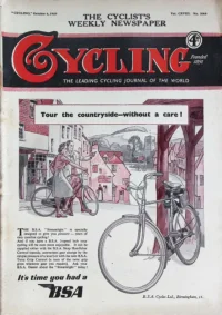 Cycling Magazine, Vol 68, No 3060 cover