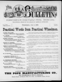 The L.A.W. Bulletin front cover