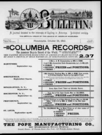 The L.A.W. Bulletin, Vol 1, No 17