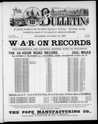 The L.A.W. Bulletin, Vol 1, No 21