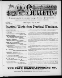 The L.A.W. Bulletin, Vol 1, No 3