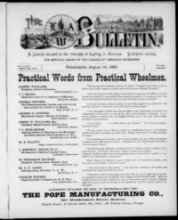The L.A.W. Bulletin, Vol 1, No 8
