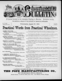 The L.A.W. Bulletin, Vol 1, No 9