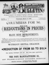 The L.A.W. Bulletin, Vol 2, No 12