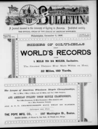 The L.A.W. Bulletin, Vol 3, No 23