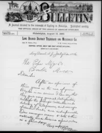 The L.A.W. Bulletin, Vol 3, No 7