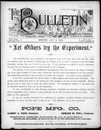 The L.A.W. Bulletin, Vol 5, No 1