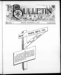 The L.A.W. Bulletin, Vol 5, No 21