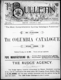 The L.A.W. Bulletin, Vol 6, No 1