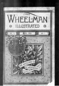 Outing and the Wheelman, Vol 2, No 1 cover
