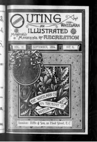 Outing and the Wheelman, Vol 4, No 6 cover