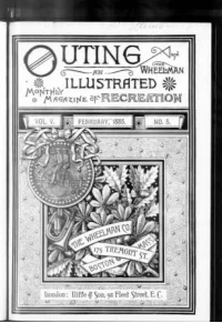 Outing and the Wheelman, Vol 5, No 5 cover