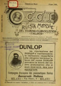 Rivista Mensile del Touring Club Italiano, Vol 1, No 6