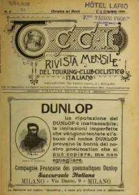 Rivista Mensile del Touring Club Italiano, Vol 1, No 8