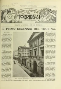 Rivista Mensile del Touring Club Italiano, Vol 10, No 11 cover
