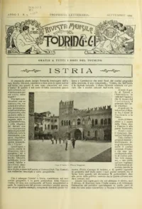Rivista Mensile del Touring Club Italiano, Vol 10, No 9 cover