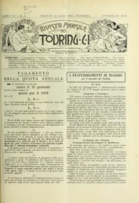 Rivista Mensile del Touring Club Italiano, Vol 11, No 2