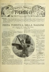 Rivista Mensile del Touring Club Italiano, Vol 11, No 4