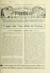 Rivista Mensile del Touring Club Italiano, Vol 12, No 4