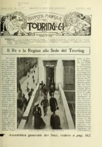 Rivista Mensile del Touring Club Italiano, Vol 12, No 5