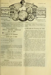 Rivista Mensile del Touring Club Italiano, Vol 13, No 12 cover