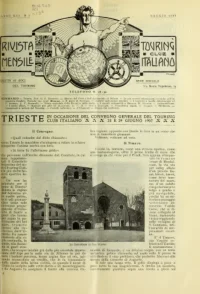 Rivista Mensile del Touring Club Italiano, Vol 13, No 5 cover