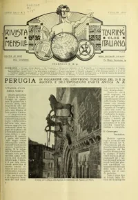 Rivista Mensile del Touring Club Italiano, Vol 13, No 7 cover