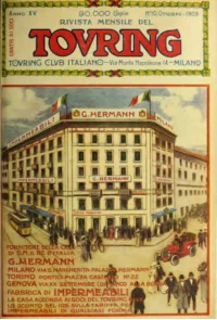 Rivista Mensile del Touring Club Italiano, Vol 15, No 10