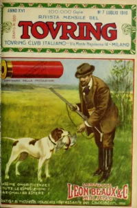 Rivista Mensile del Touring Club Italiano, Vol 16, No 7