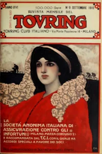 Rivista Mensile del Touring Club Italiano, Vol 16, No 9