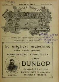 Rivista Mensile del Touring Club Italiano, Vol 3, No 2 cover