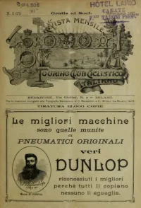 Rivista Mensile del Touring Club Italiano, Vol 3, No 3 cover