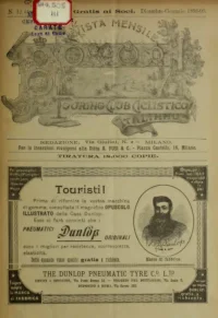 Rivista Mensile del Touring Club Italiano, Vol 4, No 12