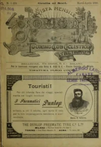 Rivista Mensile del Touring Club Italiano, Vol 4, No 3 cover