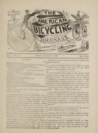 The American Bicycling Journal, Vol 1, No 15
