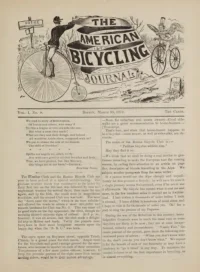 The American Bicycling Journal, Vol 1, No 8
