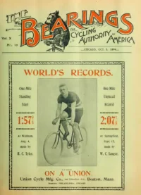 The Bearings, Vol 10, No 10 cover