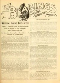 The Bearings, Vol 10, No 13 cover