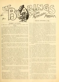 The Bearings, Vol 10, No 8 cover