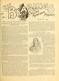 The Bearings, Vol 11, No 14 cover