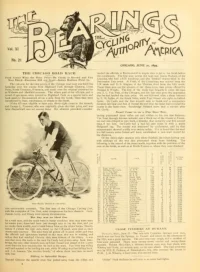 The Bearings, Vol 11, No 21 cover