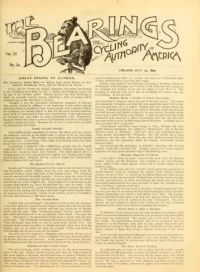 The Bearings, Vol 11, No 26 cover