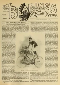 The Bearings, Vol 12, No 16 cover